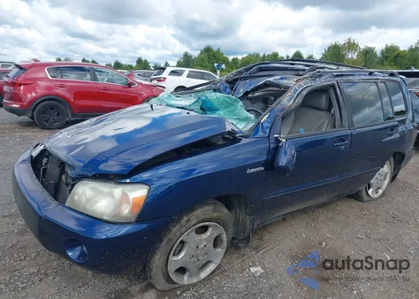 2004 Toyota Highlander Limited V6 from USA, damaged, VIN JTEEP21A240038772
